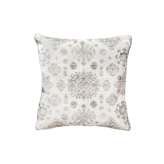 Alabaster Cilantro Cushion (With Feather Insert)