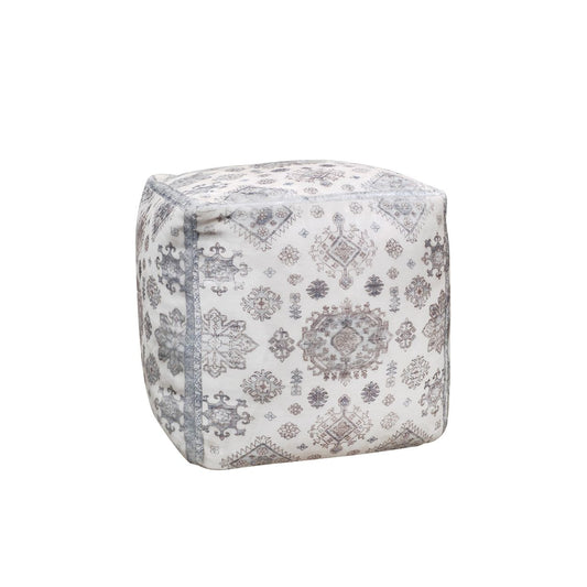 Alabaster Cilantro Pouf (Insert Included)