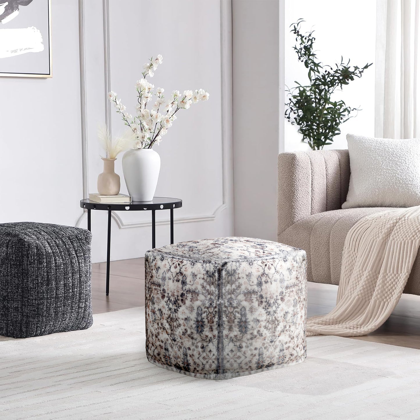 Bardot Cilantro Pouf (Insert Included)